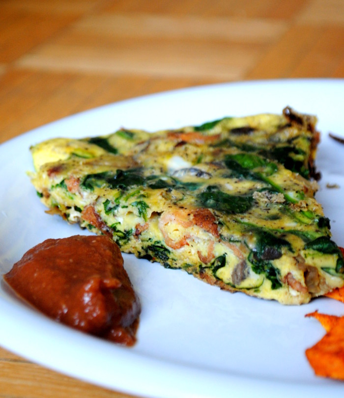 Spinach and Bacon Frittata Primal Palate Paleo Recipes