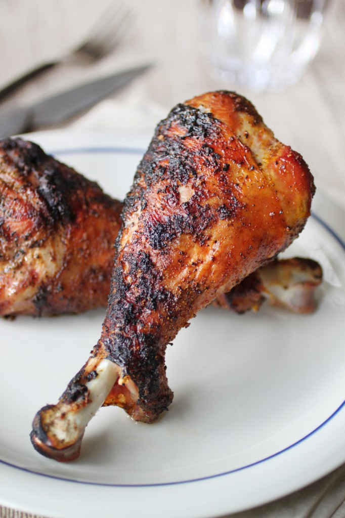 Grilled Turkey Drumsticks - Primal Palate | Paleo Recipes