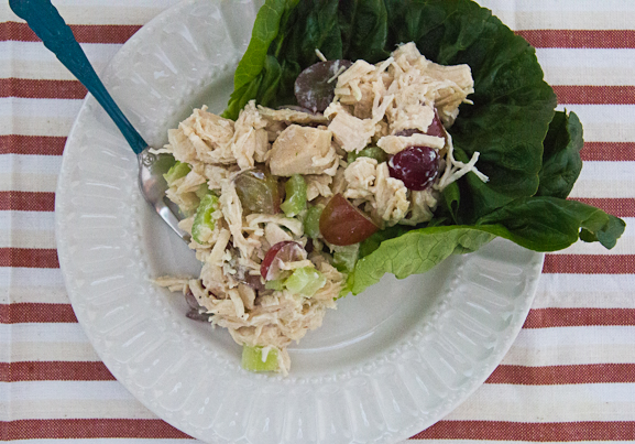 Greek style chicken salad