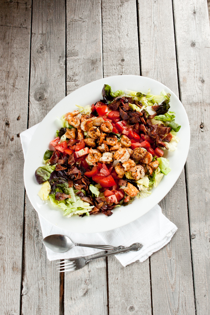 paleo BLT-Shrimp-Salad