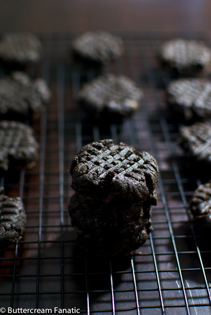 Midnight Chocolate Almond Butter Cookies
