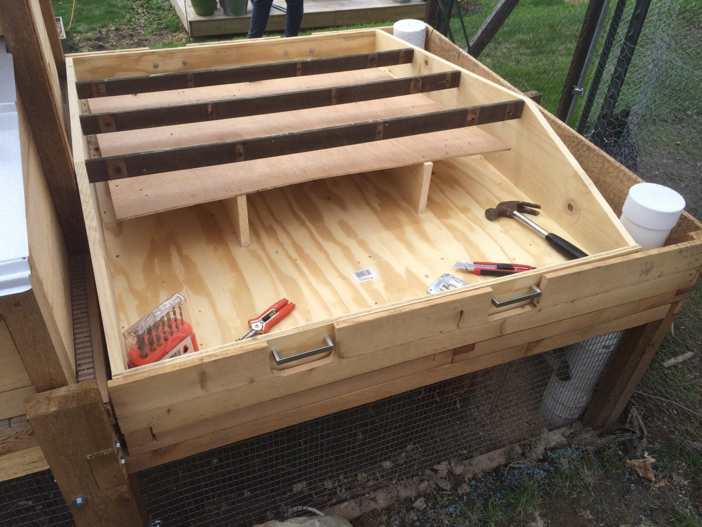 Diy Chicken Coop Green Roof 