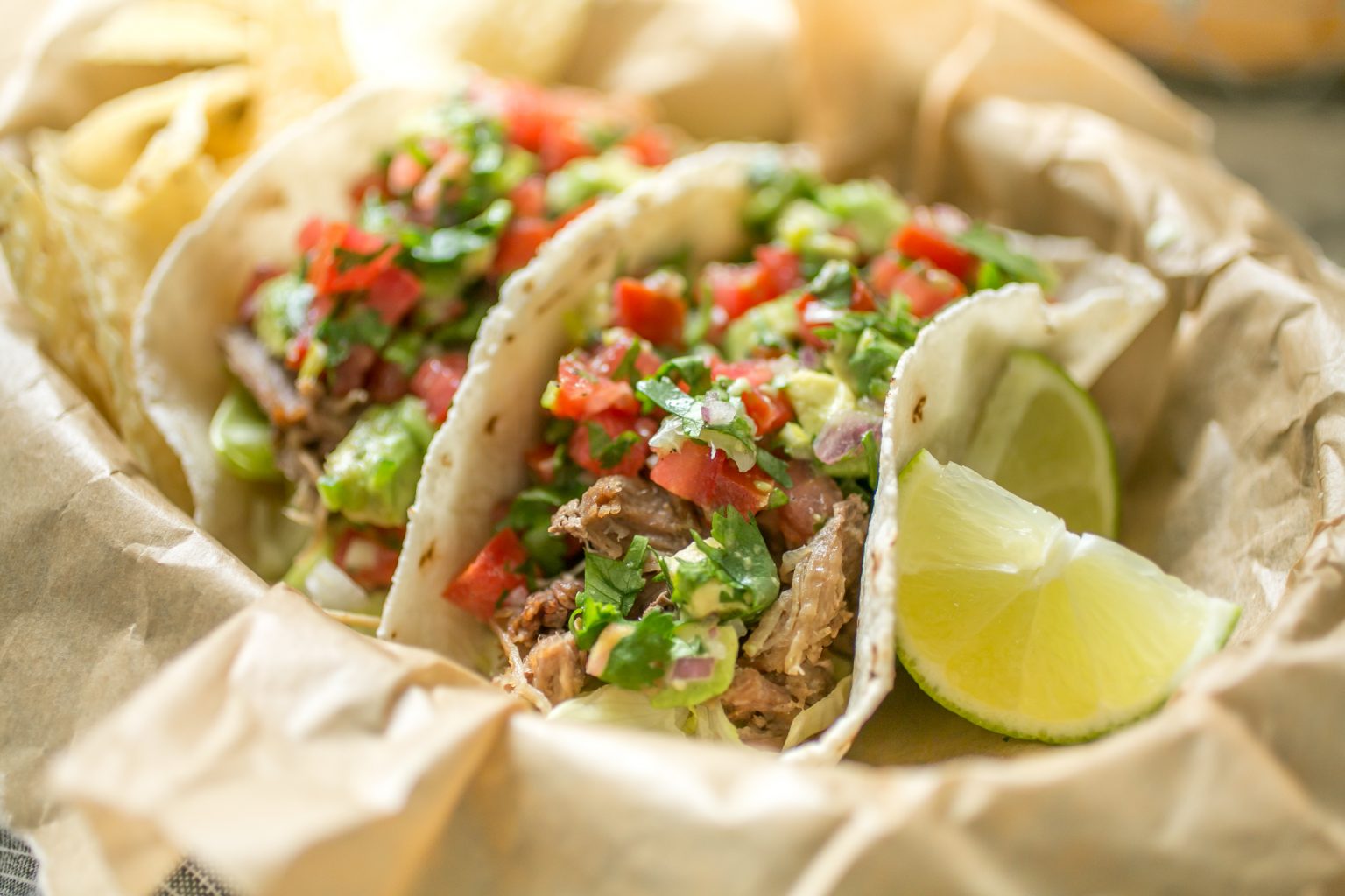 Instant Pot Carnitas With Avocado Salsa 