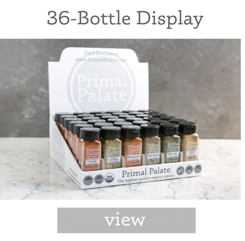 36 Bottle Display