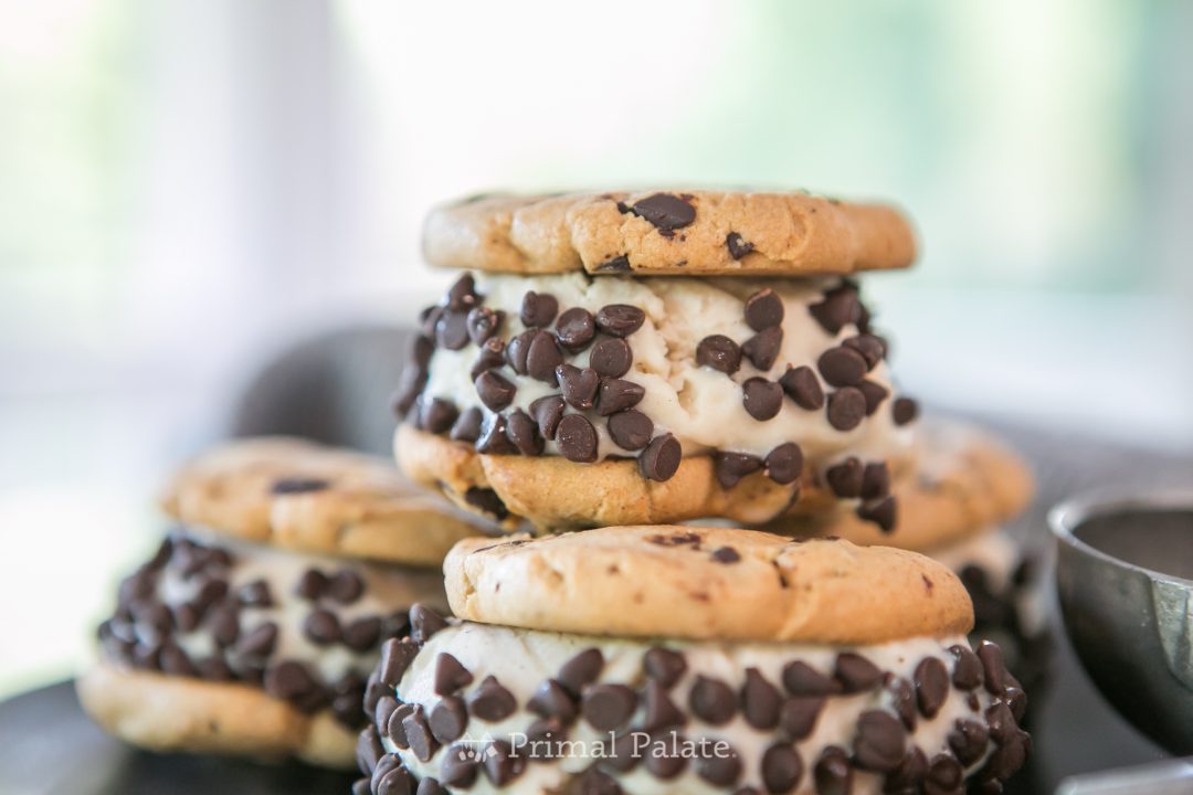 Cookie Ice Cream Sandwiches - Unbound Wellness