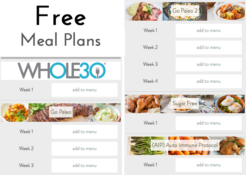 NEW: Whole30 Recipe Filter and Meal Plan, Primal Palate
