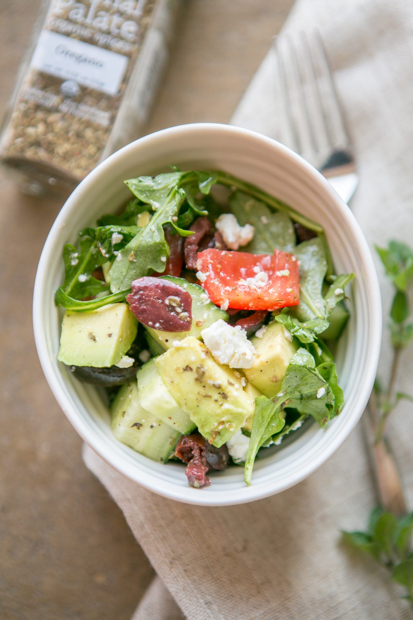 Avocado and Arugula Spring Salad | Primal Palate | Paleo Recipes