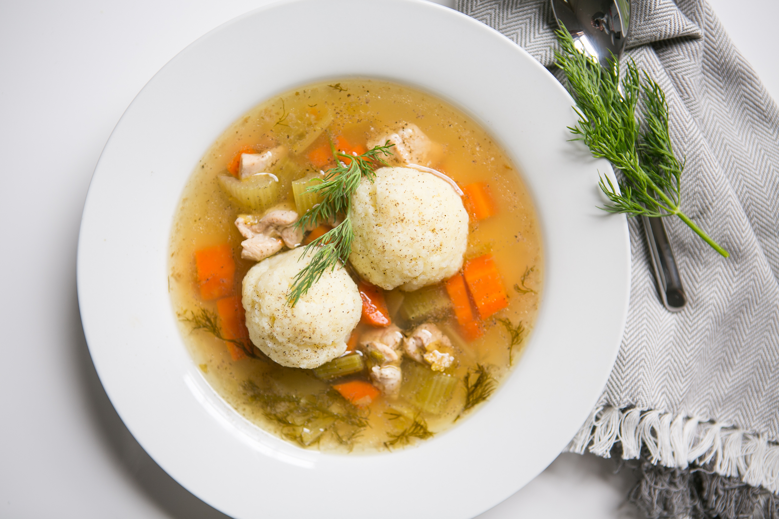 Easy Gluten-Free + Vegan Matzo Ball Soup (Allergy-Free, Paleo)