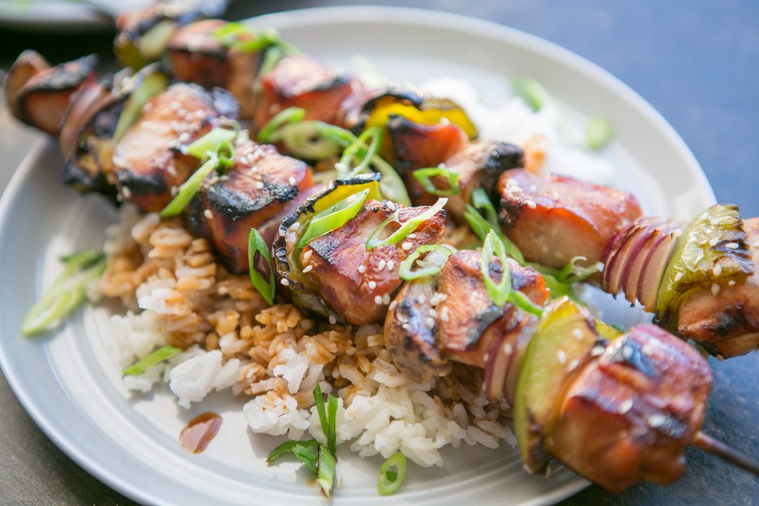 Skewered Sesame Chicken