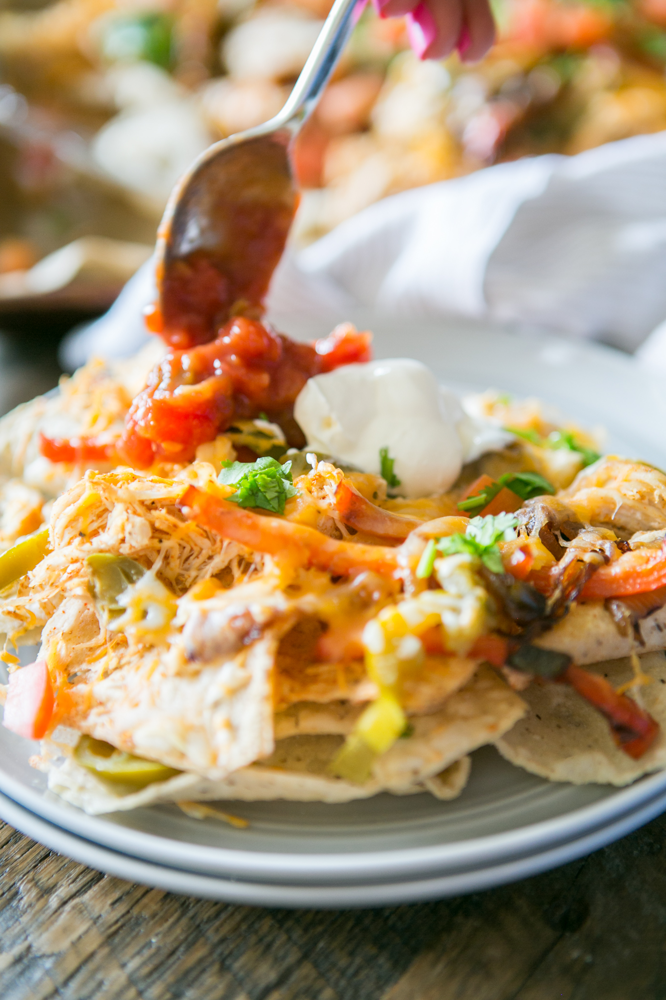 Chicken Fajita Nachos | Primal Palate | Paleo Recipes