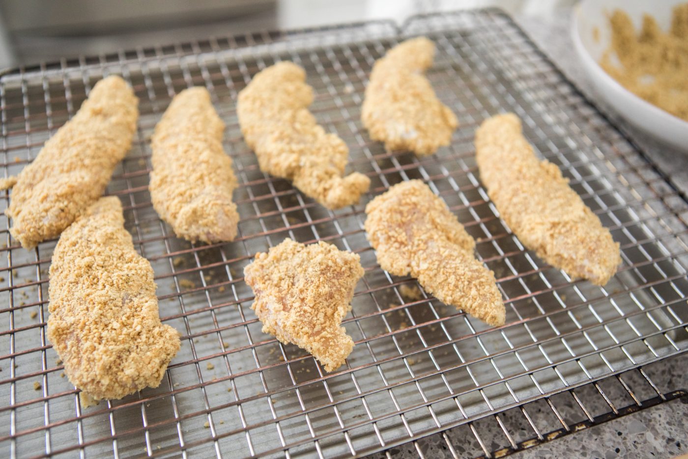 Easy Baked Chicken Tenders – Egg, Dairy, and Grain Free | Primal Palate ...