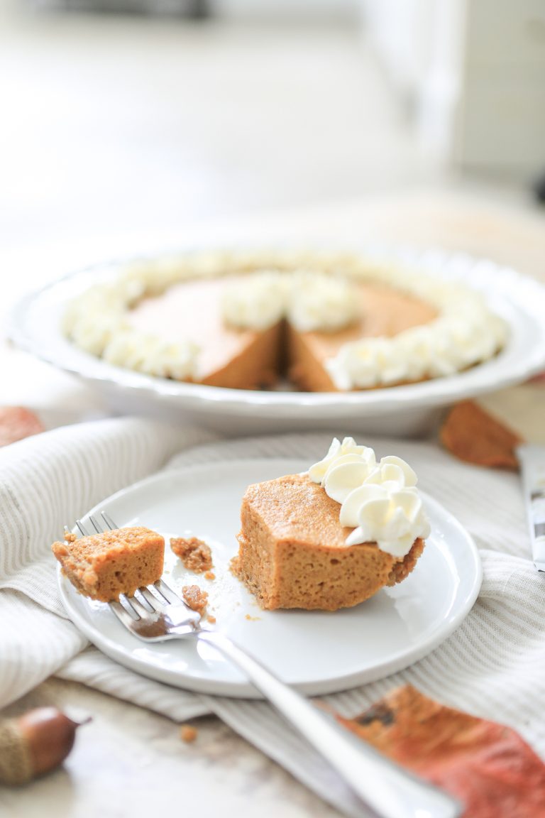 Chiffon Pumpkin Pie with a Gingersnap Cookie Crust | Primal Palate ...