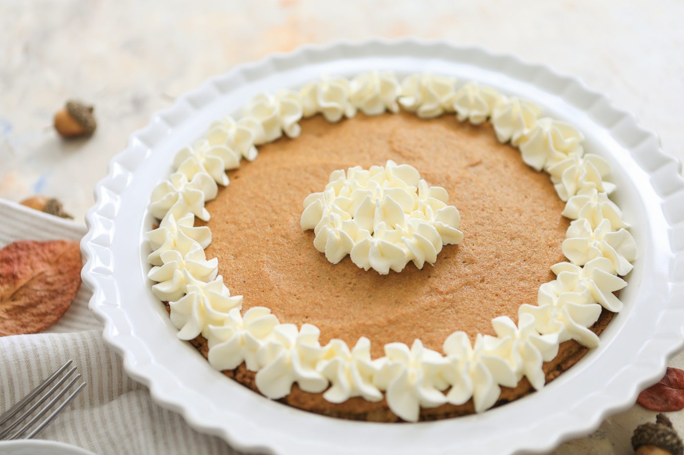 Chiffon Pumpkin Pie With A Gingersnap Cookie Crust Primal Palate Paleo Recipes