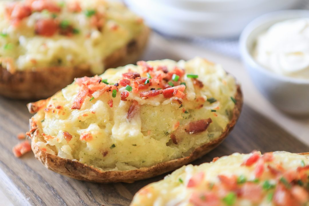 Easy French Onion Twice Baked Potatoes – Super Bowl Recipe! | Primal ...