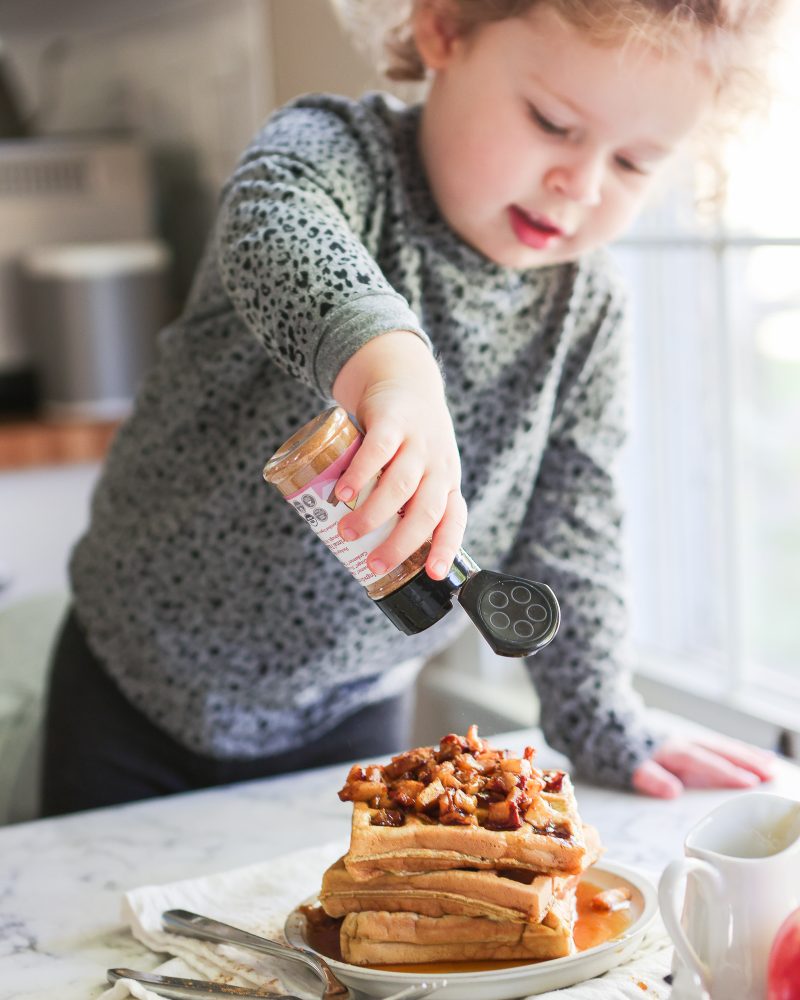 Healthy, Organic Waffle Recipe for Babies & Kids  Baby food recipes, Waffle  recipes, Organic baby food
